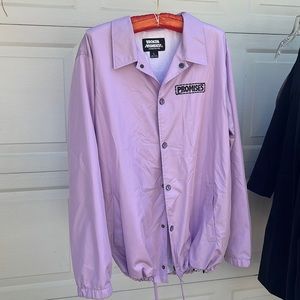 Broken Promises Pink Windbreaker